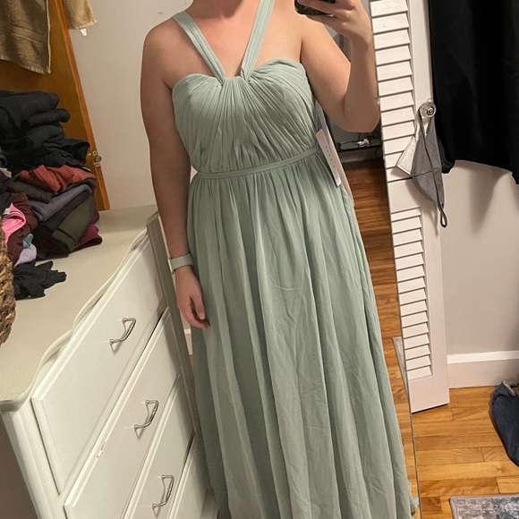 Azazie Dory Agave (green) A6 - Picture 5 of 5